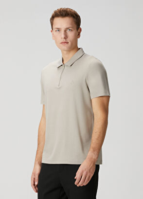 Beymen Club Comfort Fit Bej Polo Yaka T-shirt - 4