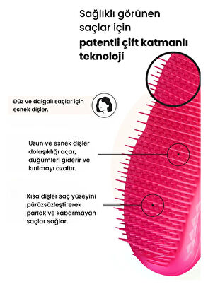 Tangle Teezer Original Pink Fizz Hair Brush - 3