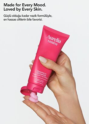 Aurelia Genève Raspberry Glowup Instant Lushglow Vegan Exfoliator - 7
