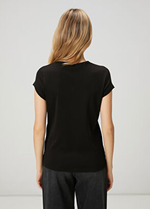 Beymen Club Siyah Basic T-shirt - 5