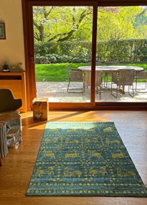 Feyz Contemporary Rugs Galawa Fern Carpet 135x215 cm - 4