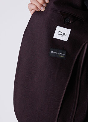 Beymen Club Plum Wool Jacket - 9