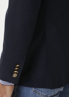 Kiton Navy Blue Cashmere Jacket - 6