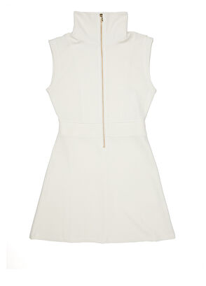 Beymen Club Kırık Beyaz Mini Elbise - 6