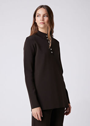 Beymen Club Brown Buttoned Sweater - 5