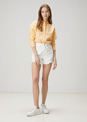 Beymen Club Orange Oxford Shirt - 3