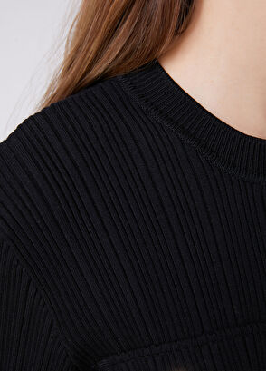 Beymen Club Black Belted Knit Jacket - 7