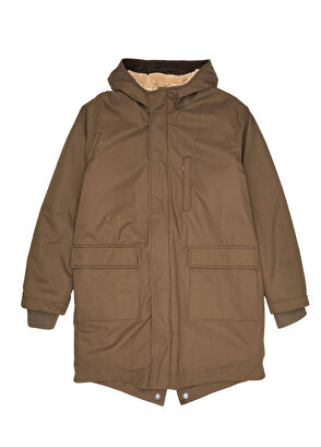 Beymen Club Haki Kapüşonlu Parka - 9