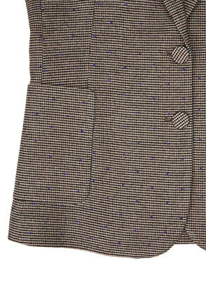 Beymen Club Beige Brown Houndstooth Blazer - 8