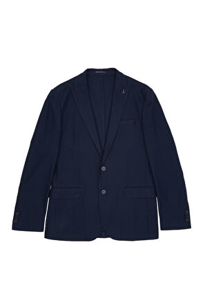 Beymen Club Navy Blue Stripe Patterned Jacket - 9