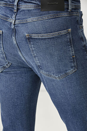 Beymen Club Slim Fit Blue Jeans - 5