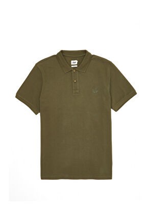 Beymen Club Comfort Fit Haki Petek Dokulu T-shirt - 8