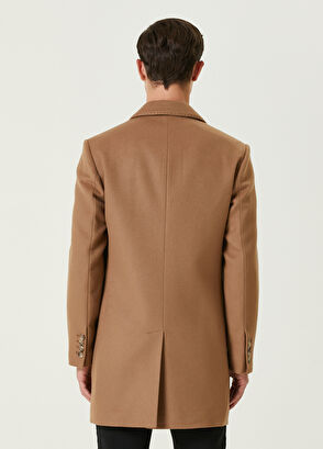 Beymen Club Kamel Yün Kaşe Palto - 5
