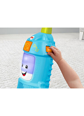 Fisher Price Price Eğlen ve Öğren Neşeli Oyuncak Süpürge - 5