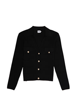 Beymen Club Black Polo Cardigan - 8