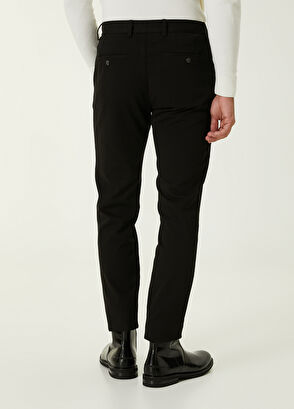 Beymen Club Slim Fit Black Panama Chino Pants - 3