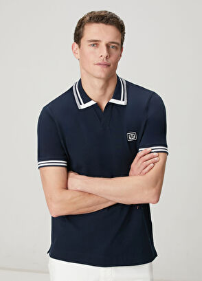 Beymen Club Lacivert Comfort Fit Pike Polo T-shirt - 5