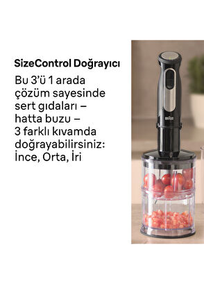 Braun Multiquick 5 Pro MQ55254MBK Hand Blender Set - 6