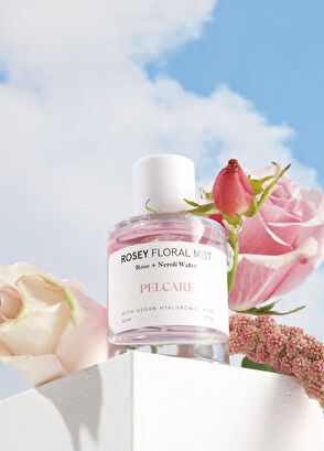Pelcare Rosey Floral Mist Rose Neroli Water Canlandırıcı Saf Gül Suyu 50 ml - 3