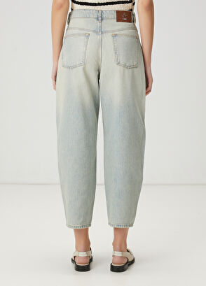 Beymen Club Blue Oversize Jeans - 4