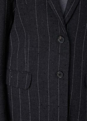 Beymen Club Siyah Mono Kapama Blazer - 7