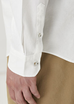 Comfort Fit White Shirt Beymen Club Comfort Fit White Shirt - 8