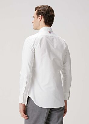Thom Browne Beyaz Gömlek - 4