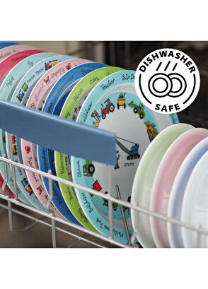 Tyrrell Katz Dino Melamin Çocuk Mama Tabağı ve Mama Kasesi Seti - 6