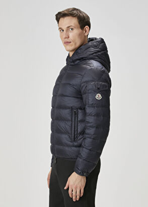 Lacivert Puff Mont - Görsel 5