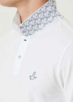 Beymen Club Comfort Fit White Polo T-shirt - 8