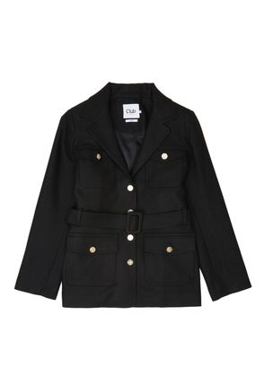 Beymen Club Black Belted Jacket At The Waist - 7