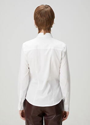 Beymen Club Beyaz Non-Iron Slim Fit Gömlek - 5