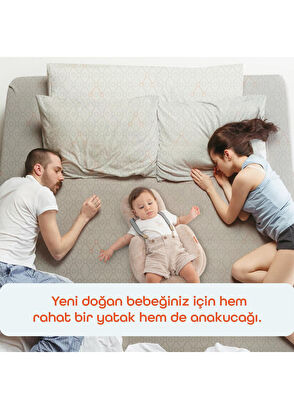 Gezenbebe Homy Bagged Mist Newborn Bed - 7