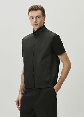 Beymen Club Siyah Hakim Yaka Ekoseli Çift Taraflı Yelek - 6