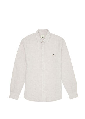 Beymen Club Slim Fit Bej Gömlek - 8