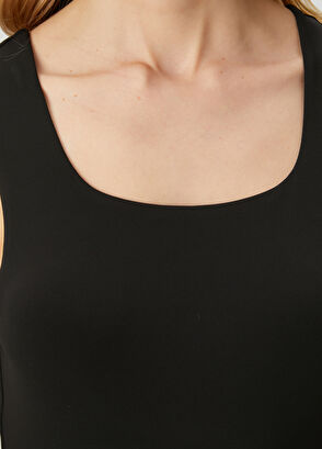 Beymen Club Black Sleeveless T-Shirt - 6