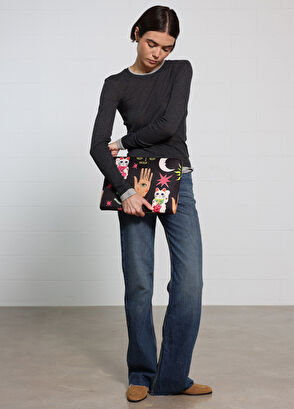 Fortuna 13" 14" Baskılı Kadın Laptop Kılıfı - Görsel 5