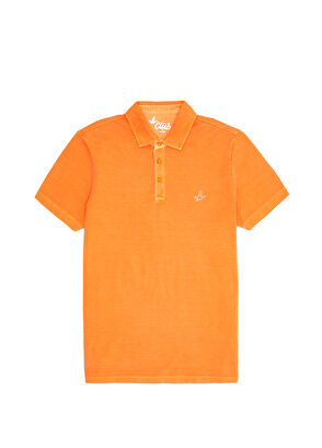 Beymen Club Comfort Fit Turuncu Polo Yaka T-shirt - 8