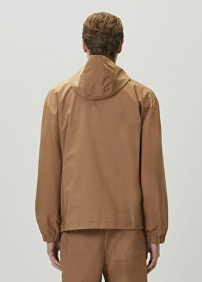 Beymen Club Deve Tüyü Kapüşonlu Deri Biyeli Mont - 5