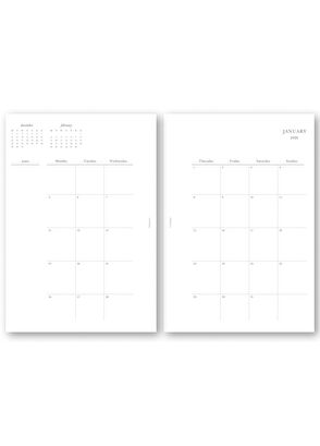 Chapters Black Deri A5 12 Aylık Günlük Planlayıcı - 6