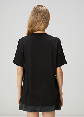 Beymen Club Siyah Çizgili Logolu T-shirt - 5