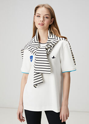 Beymen Club x Anadolu Efes Beyaz Pike T-shirt - 7