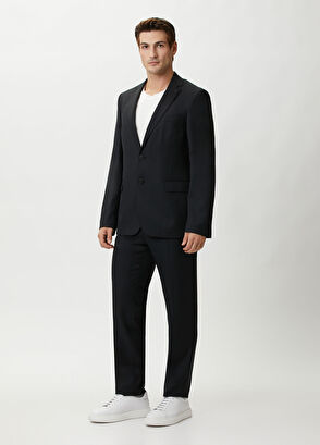 Beymen Club Black Wool Suit - 3