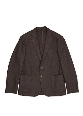 Beymen Club Brown Wool Cachet Jacket - 9