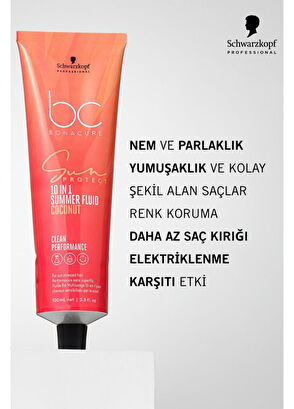 Bonacure BC Sun 10’u 1 Arada Saç Bakım Kremi 100 ml - 4