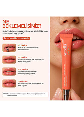 Aurelia Genève Glossy Plump Lip Balm SPF50 - Peach Honey Milk - 3