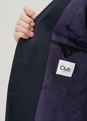 Beymen Club Lacivert İnce Yün Takım Elbise - 8