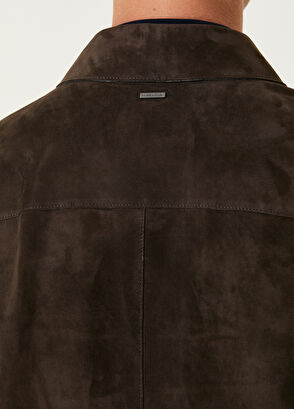 Beymen Club Kahverengi Süet Gömlek - 7