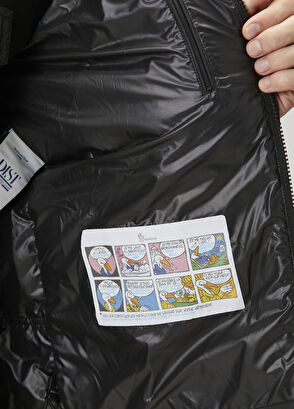 Siyah Puff Mont - Görsel 8