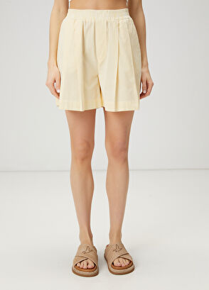 Beymen Club Yellow Striped Shorts - 3